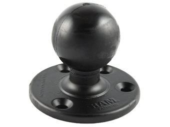 RAM MOUNTS LARGE ROUND PLATE WITH BALL RAM-D-202U WITH D SIZE 2.25